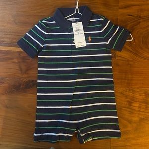 Ralph Lauren Baby Boy Romper/One Piece - size 9mo NWT